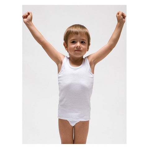 CAMISETA INTERIOR TIRANTES UNISEX. MODELO 410 RAPIFE