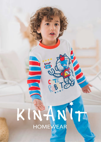 PIJAMA NIÑO MANGA LARGA. Modelo KN-170 ASIA MARKETING