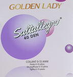 PANTY INFANTIL 40 DEN GOLDEN LADY. MODELO FILAN 10 GOLDEN LADY