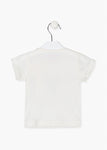 CAMISETA BEBÉ MANGA CORTA. Modelo 218-1204AL LOSAN