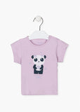 CAMISETA BEBÉ MANGA CORTA. Modelo 218-1204AL LOSAN