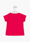CAMISETA BEBÉ MANGA CORTA. Modelo 218-1300AL LOSAN