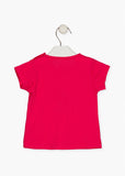 CAMISETA BEBÉ MANGA CORTA. Modelo 218-1300AL LOSAN