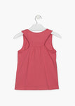 CAMISETA TIRANTES NIÑA. Modelo 21G-1301AL LOSAN