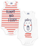 BODY BEBÉ TIRANTES PACK DE 2. Modelo 22110137 TALAMAN