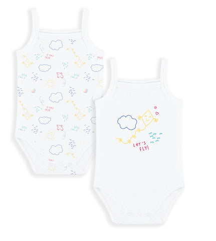 BODY BEBÉ TIRANTES PACK DE 2. Modelo 22110167 TALAMAN