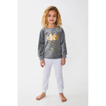 PIJAMA INFANTIL NIÑA TUNDOSADO. Modelo 22207310 TALAMAN