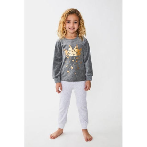 PIJAMA INFANTIL NIÑA TUNDOSADO. Modelo 22207310 TALAMAN