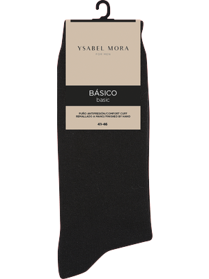 CALCETÍN HOMBRE ALGODÓN. Modelo 22724 YSABEL MORA