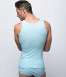 CAMISETA TIRANTES CABALLERO, ABANDERADO. MODELO 980 ABANDERADO