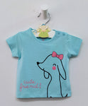 CAMISETA BEBÉ MANGA CORTA. Modelo 218-1300AL LOSAN