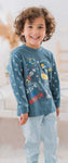 PIJAMA INFANTIL NIÑO ALGODÓN CALIDO. Modelo KN-167 ASIA MARKETING